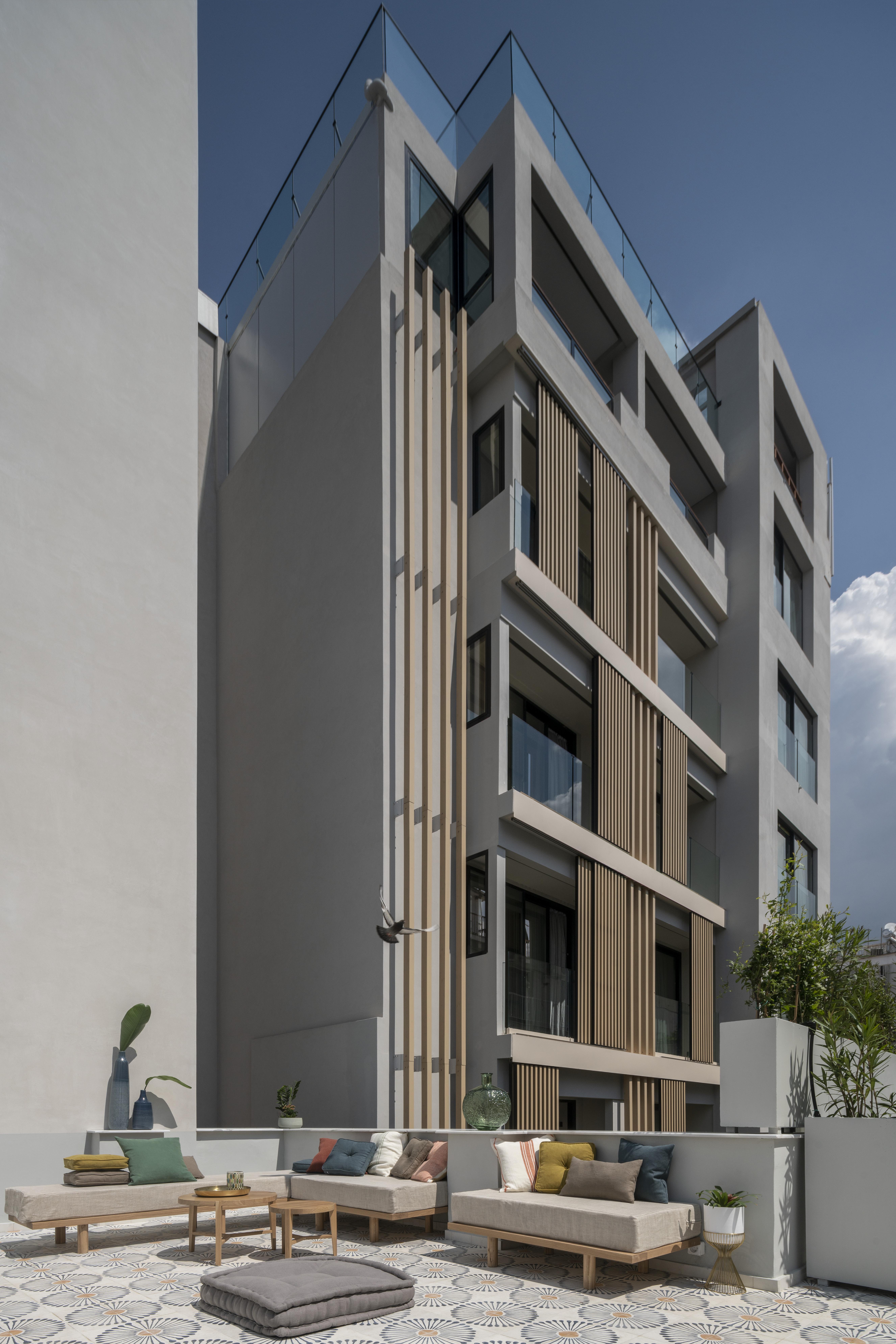 מלון Coco-Mat Athens Jumelle מראה חיצוני תמונה The building's facade